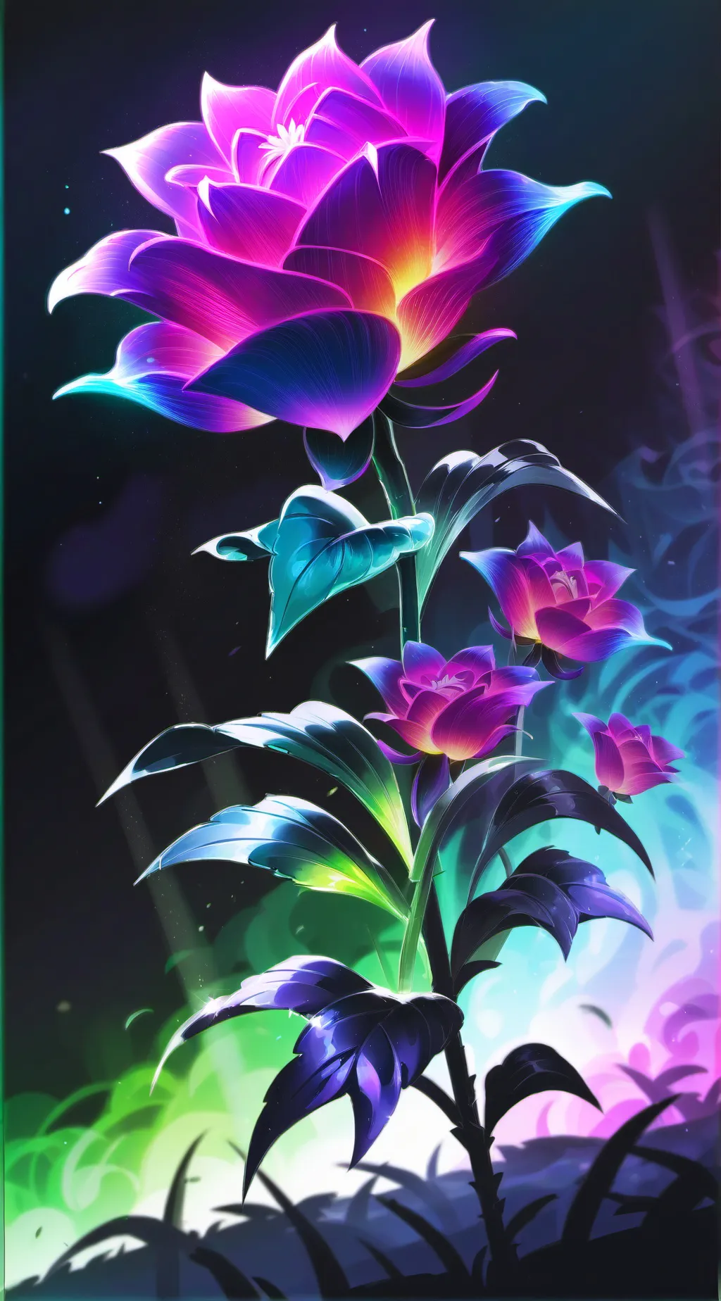 ai character: Dandys Shop background