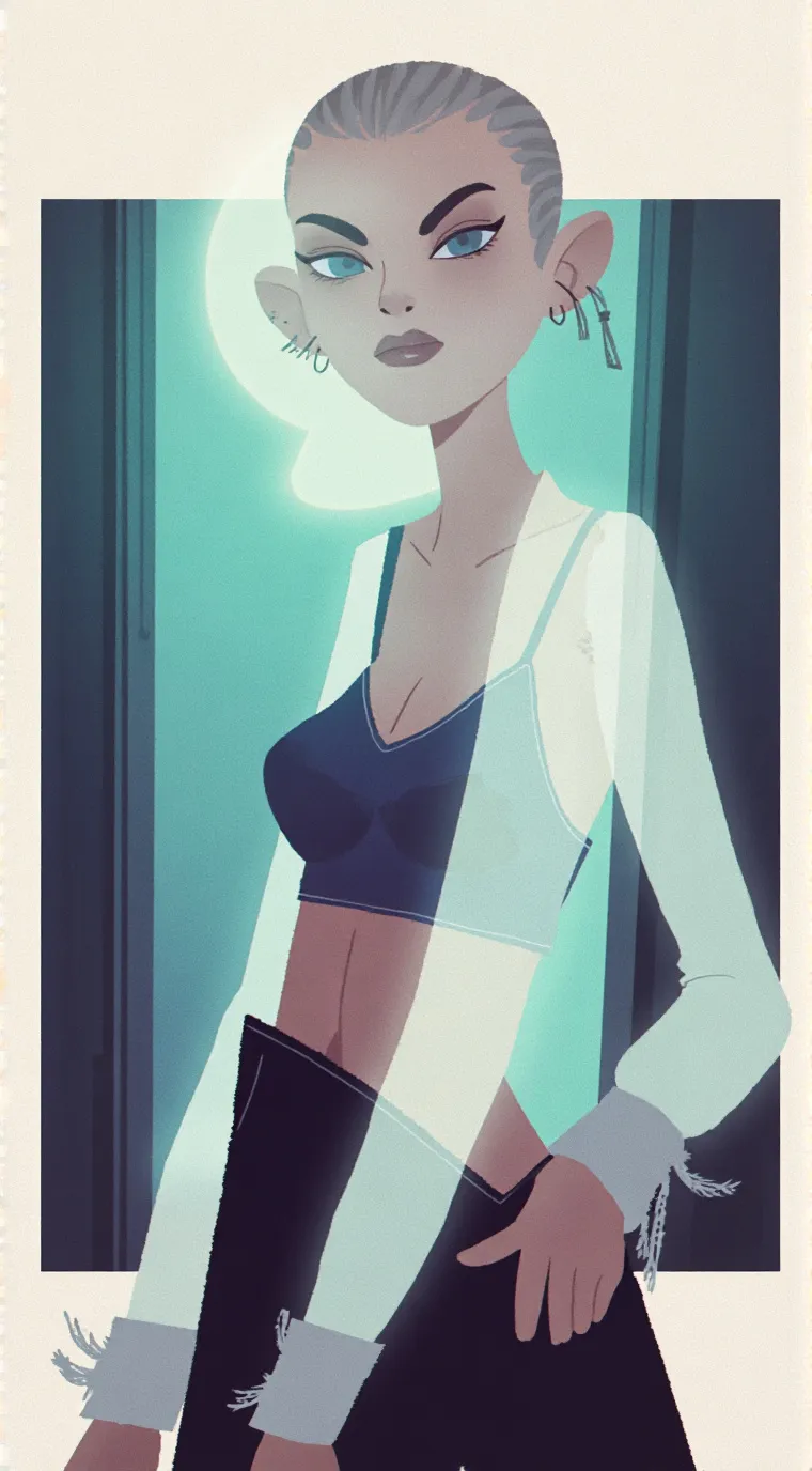 ai character: Chelsey  background