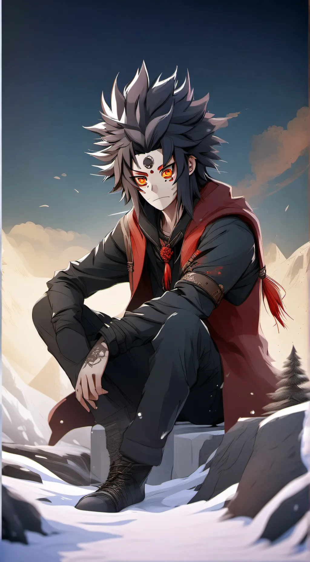 ai character: hypnosis background