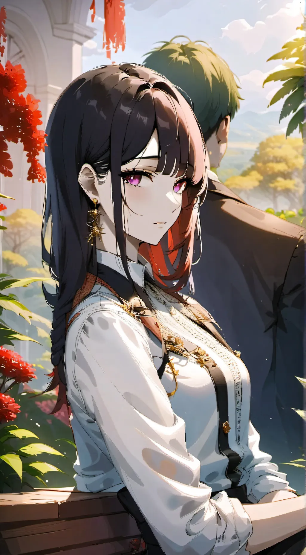 ai character: Nara lyncurt background