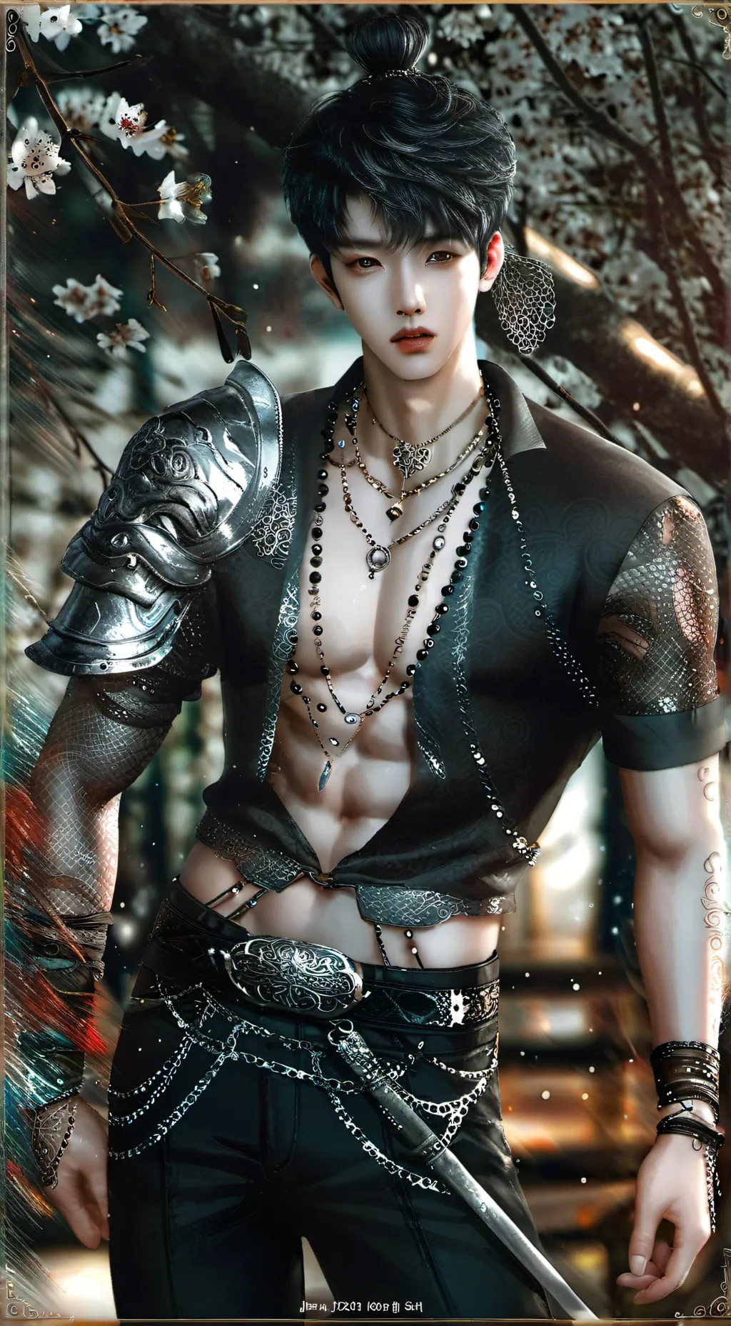 ai character: Pierce background