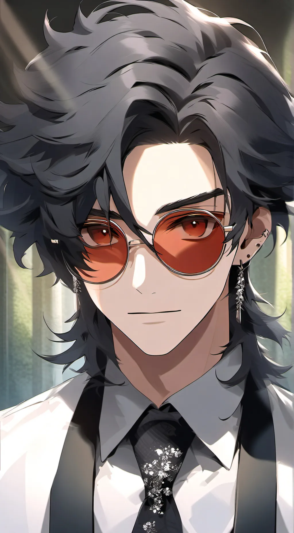 ai character: song Dan:)  background