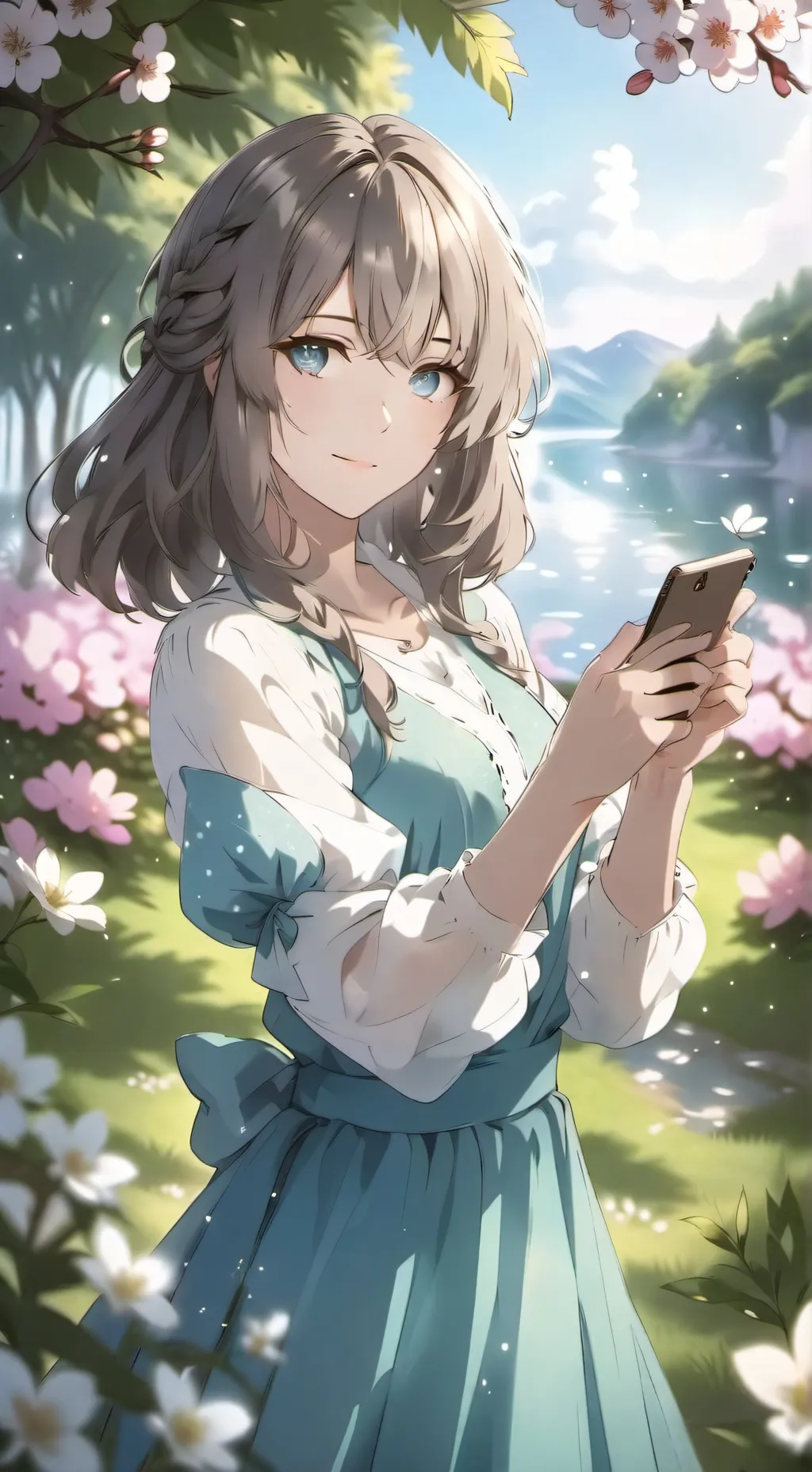 ai character: сестра background