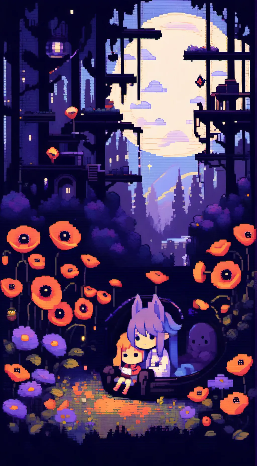 ai character: Poppy playtime  background