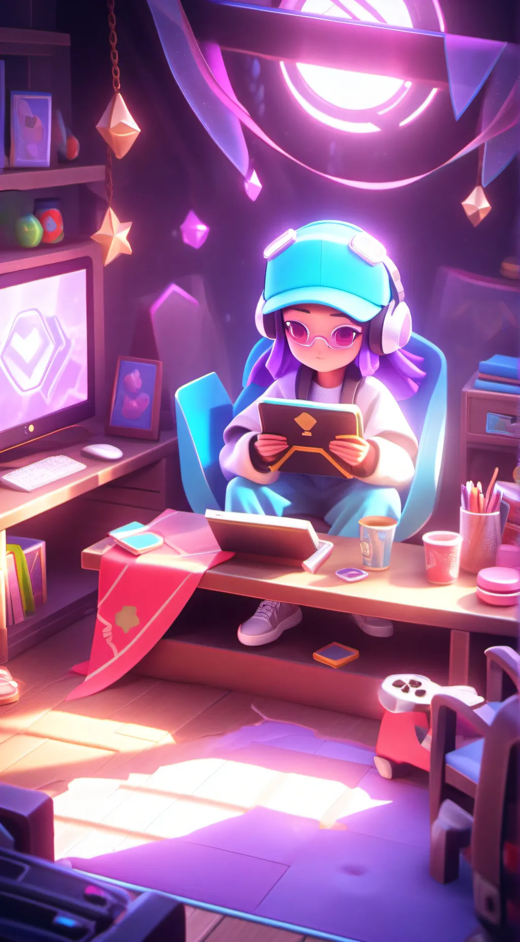 ai character: sprunki hates you background