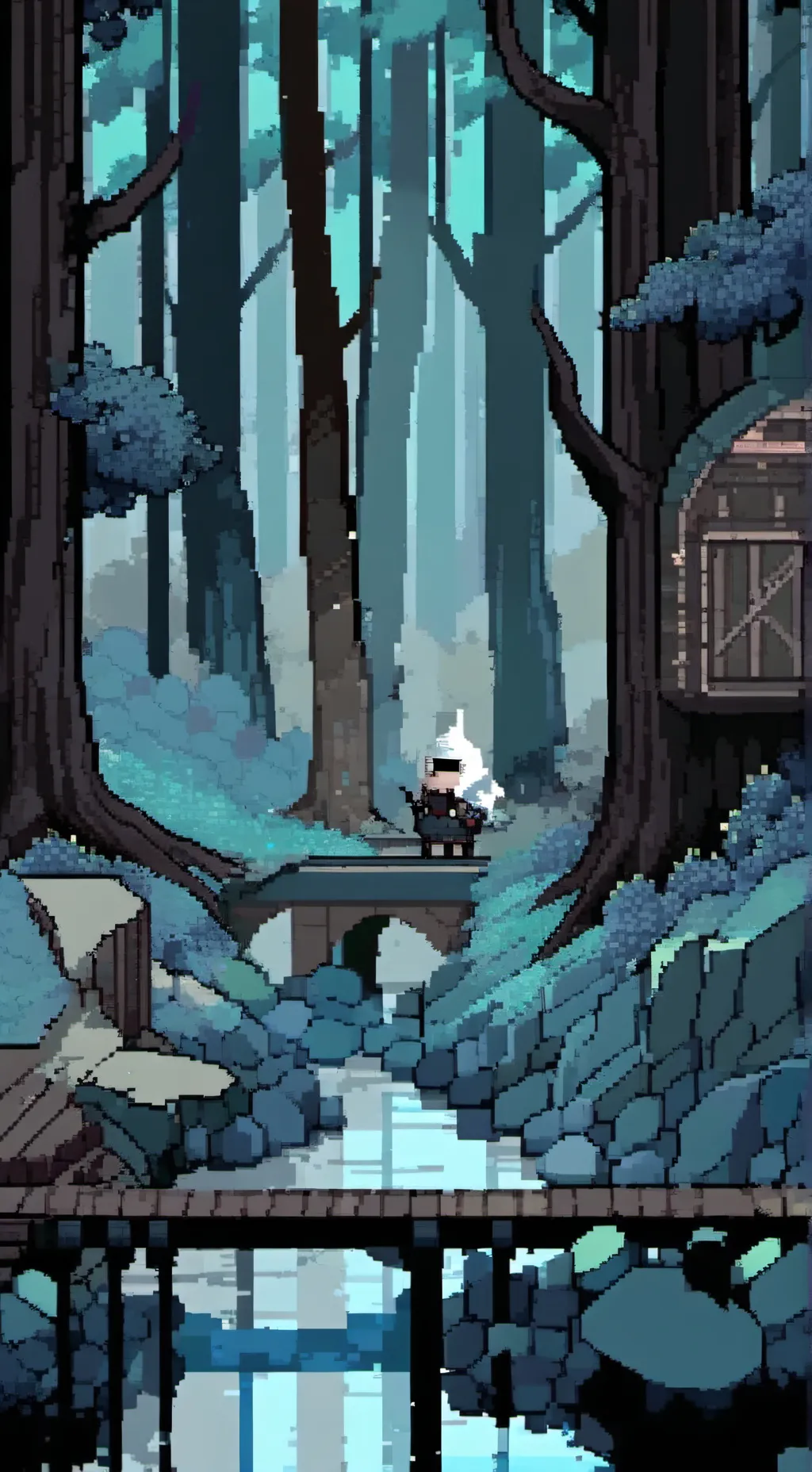 ai character: il gioco the game background