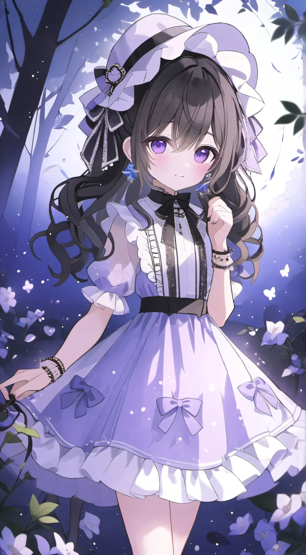 ai character: Lily background