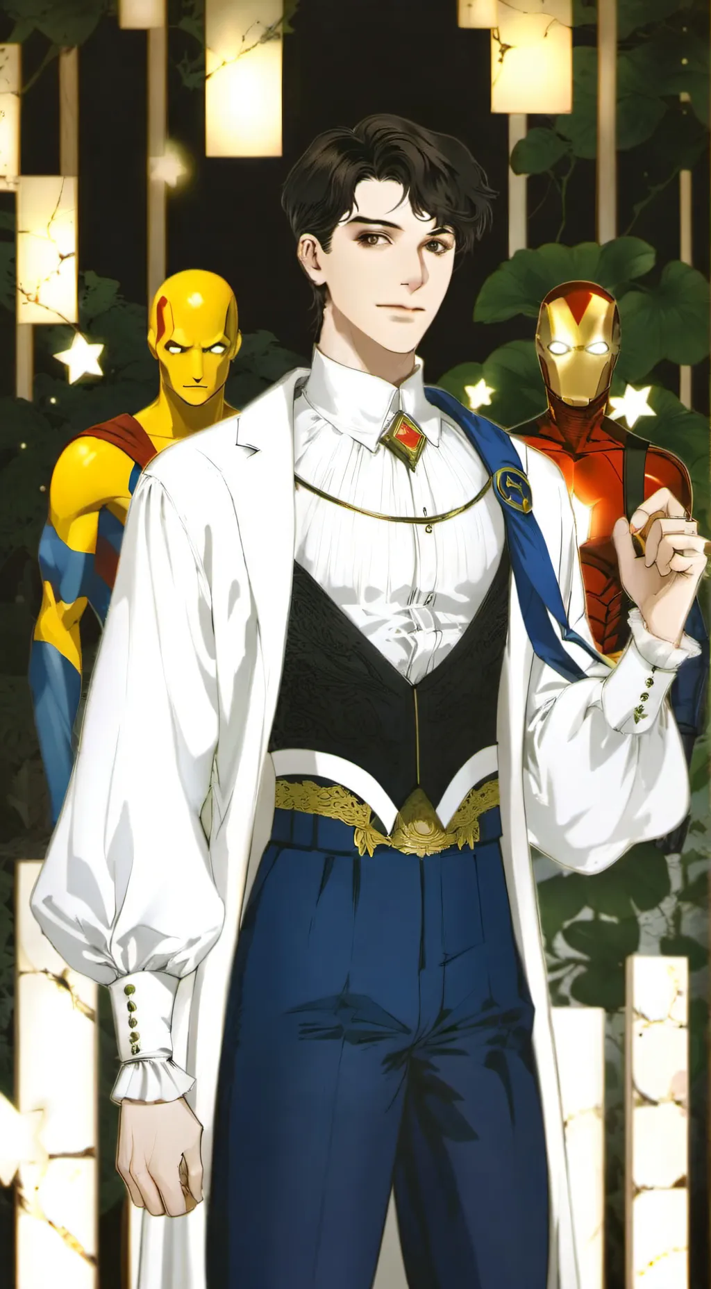 ai character: Heroes background