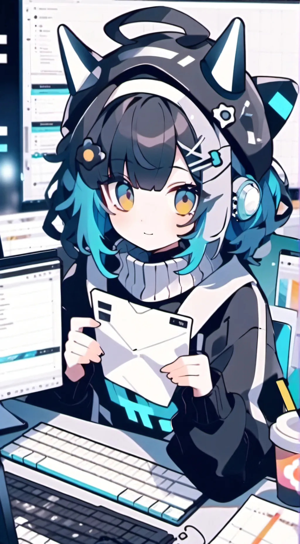 ai character: Sora background