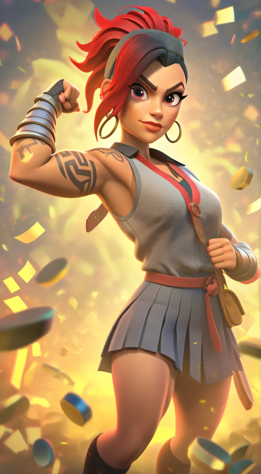 ai character: Arcane background