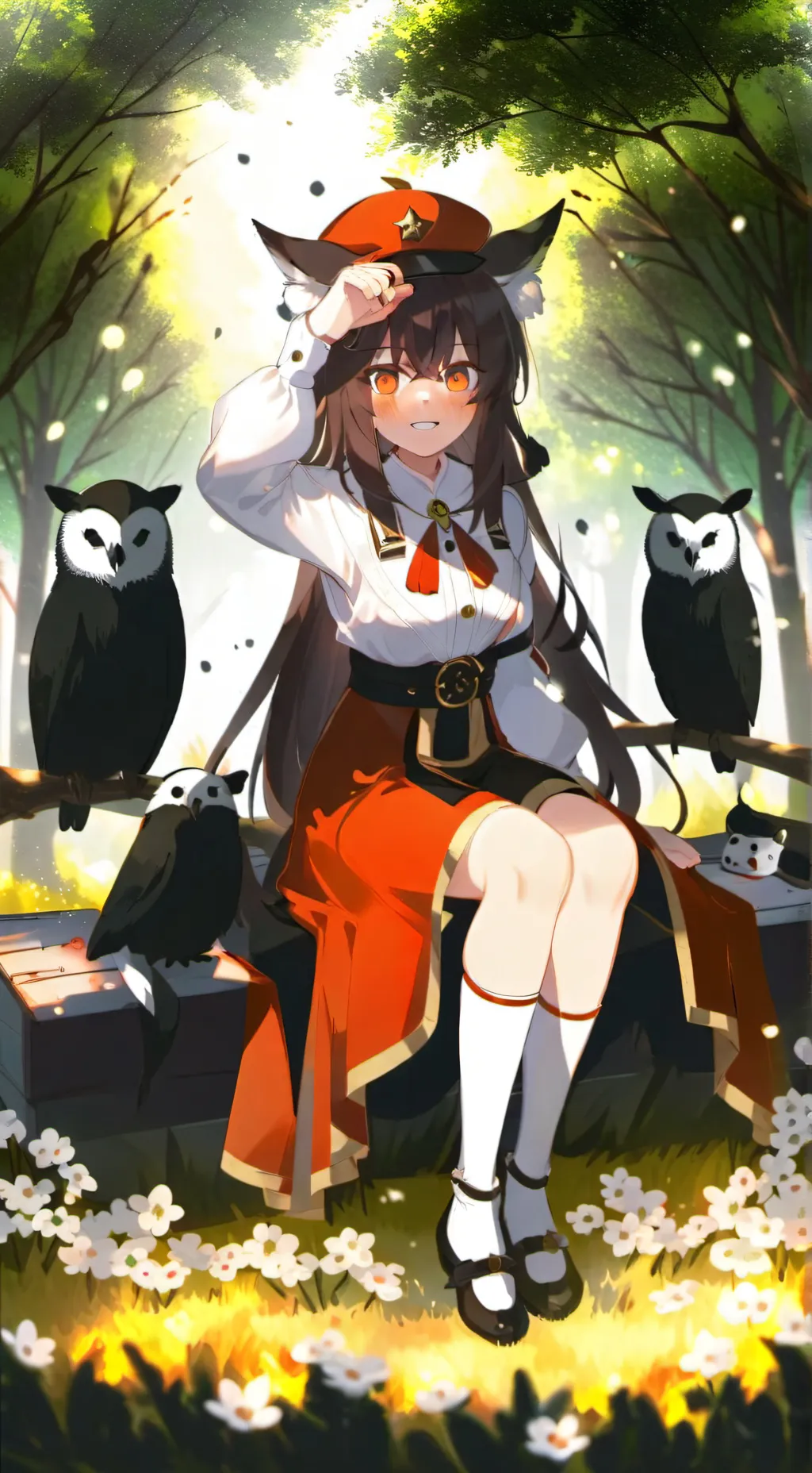 ai character: Лера background