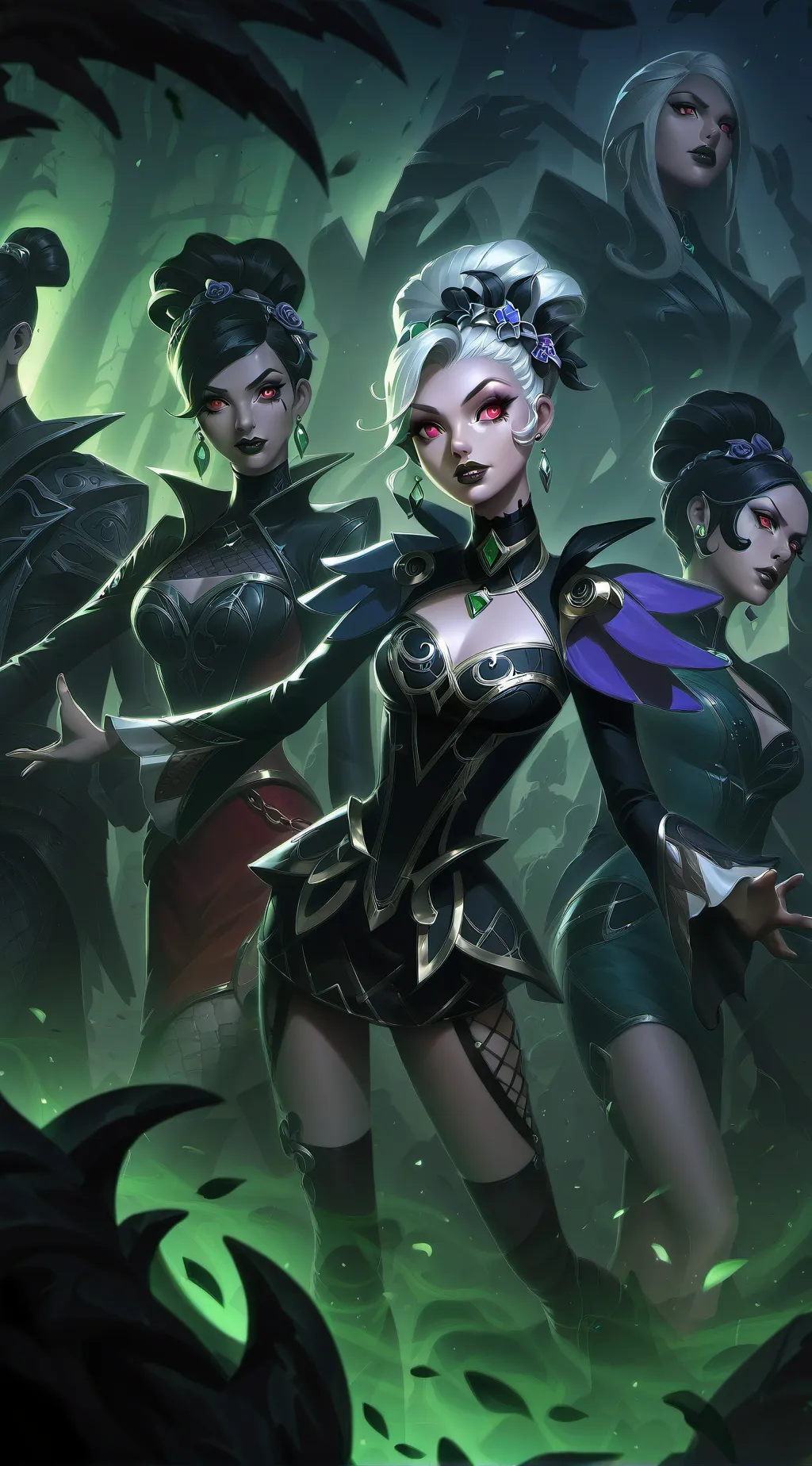 ai character: 🌟L-pop grupo🌟 background