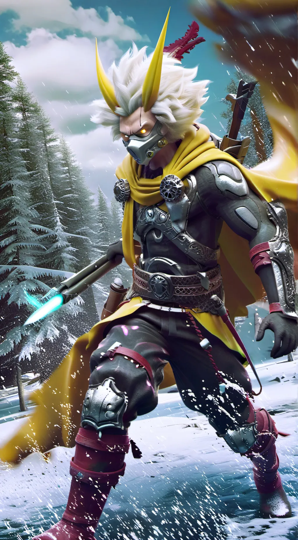 ai character: super Repetit background