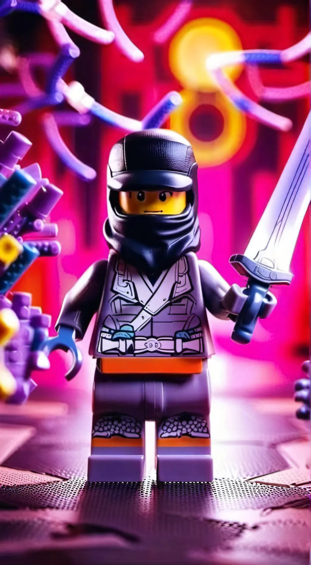 ai character: Ninjago background