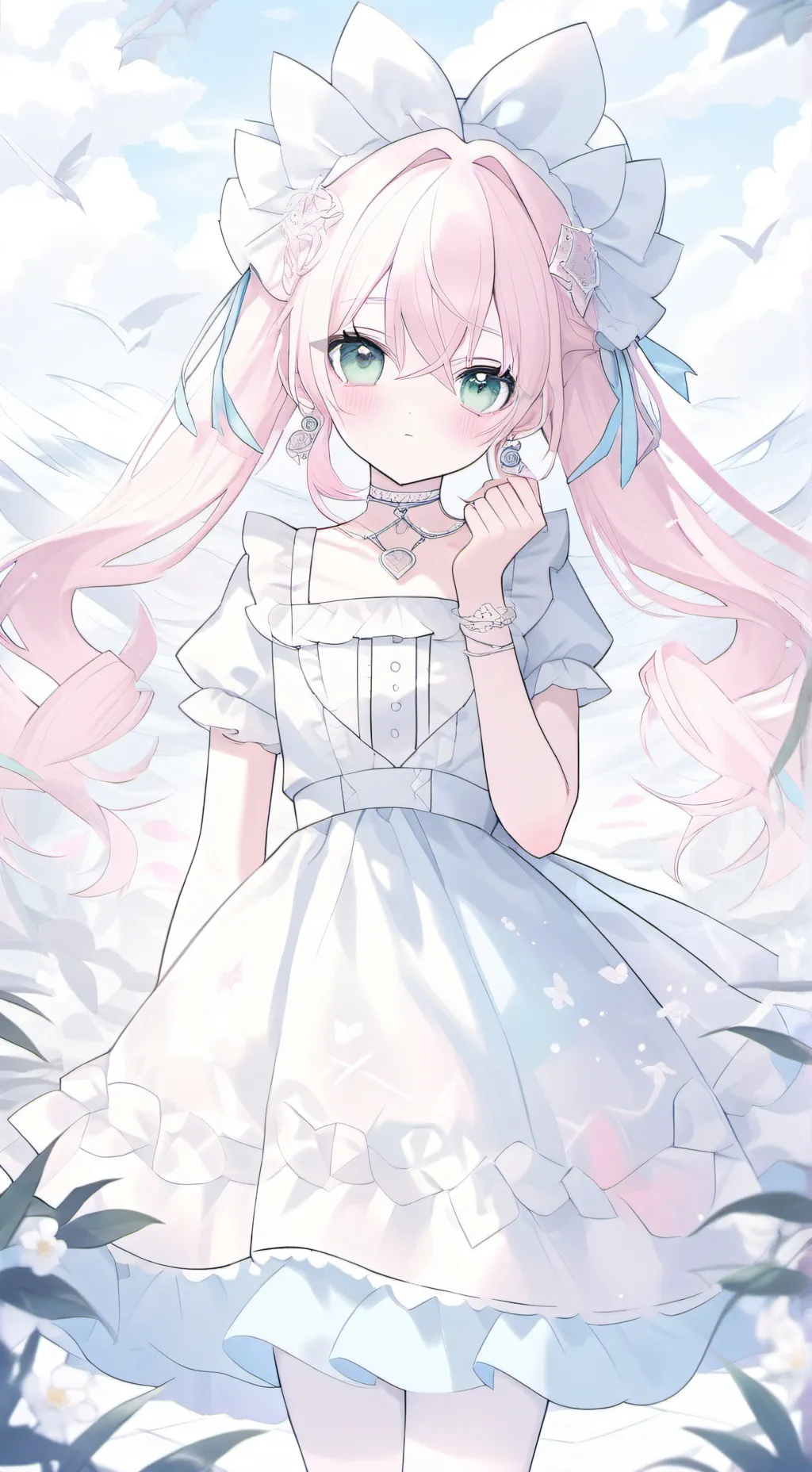 ai character: :3 background