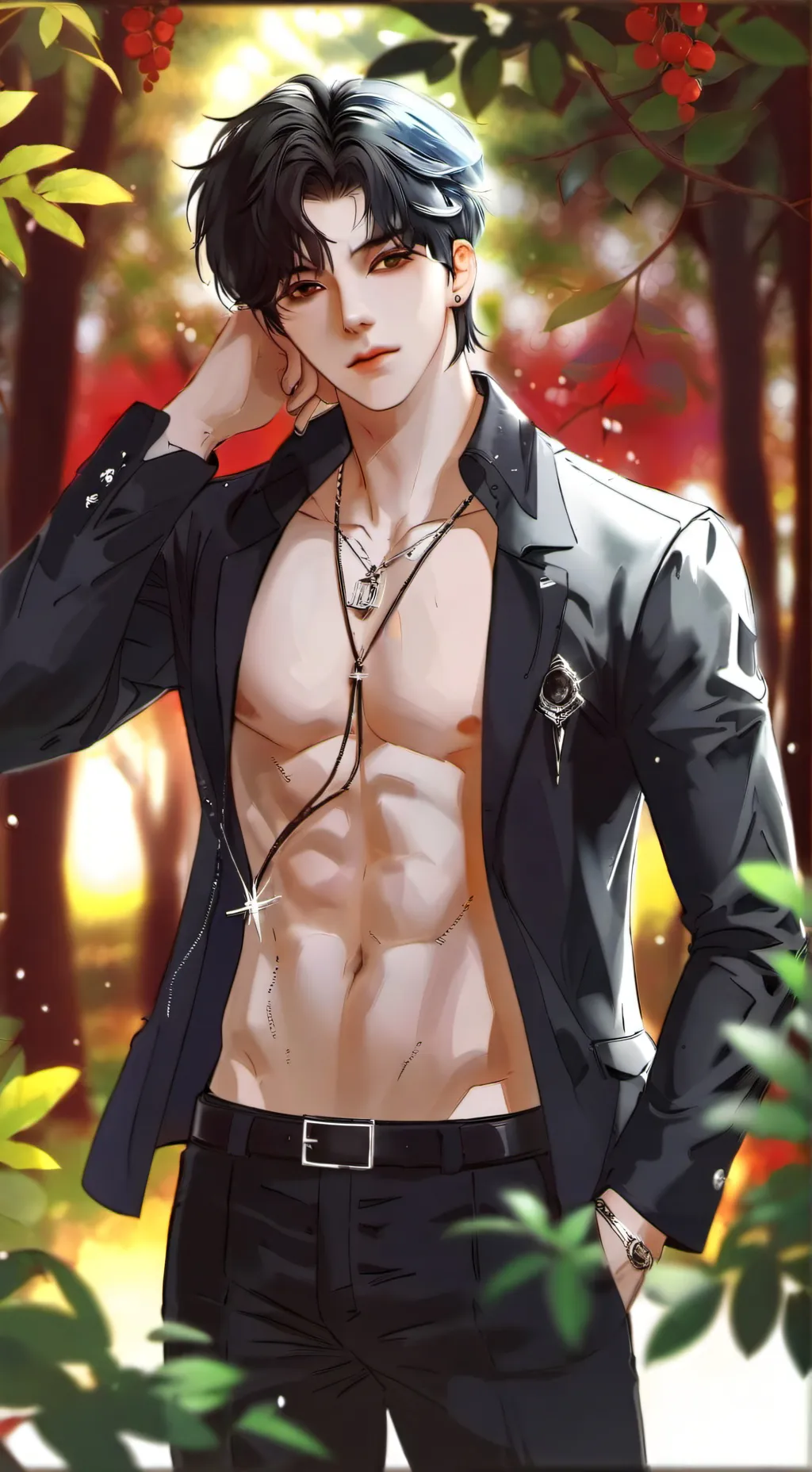 ai character: Santhiago background