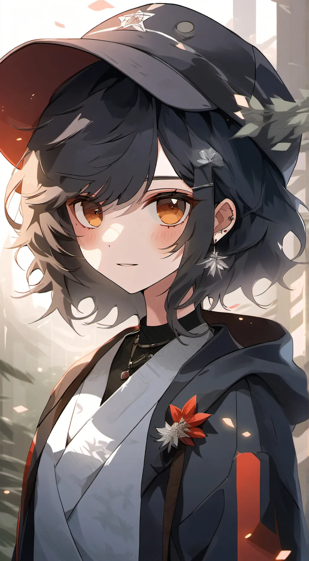 ai character: Luna background