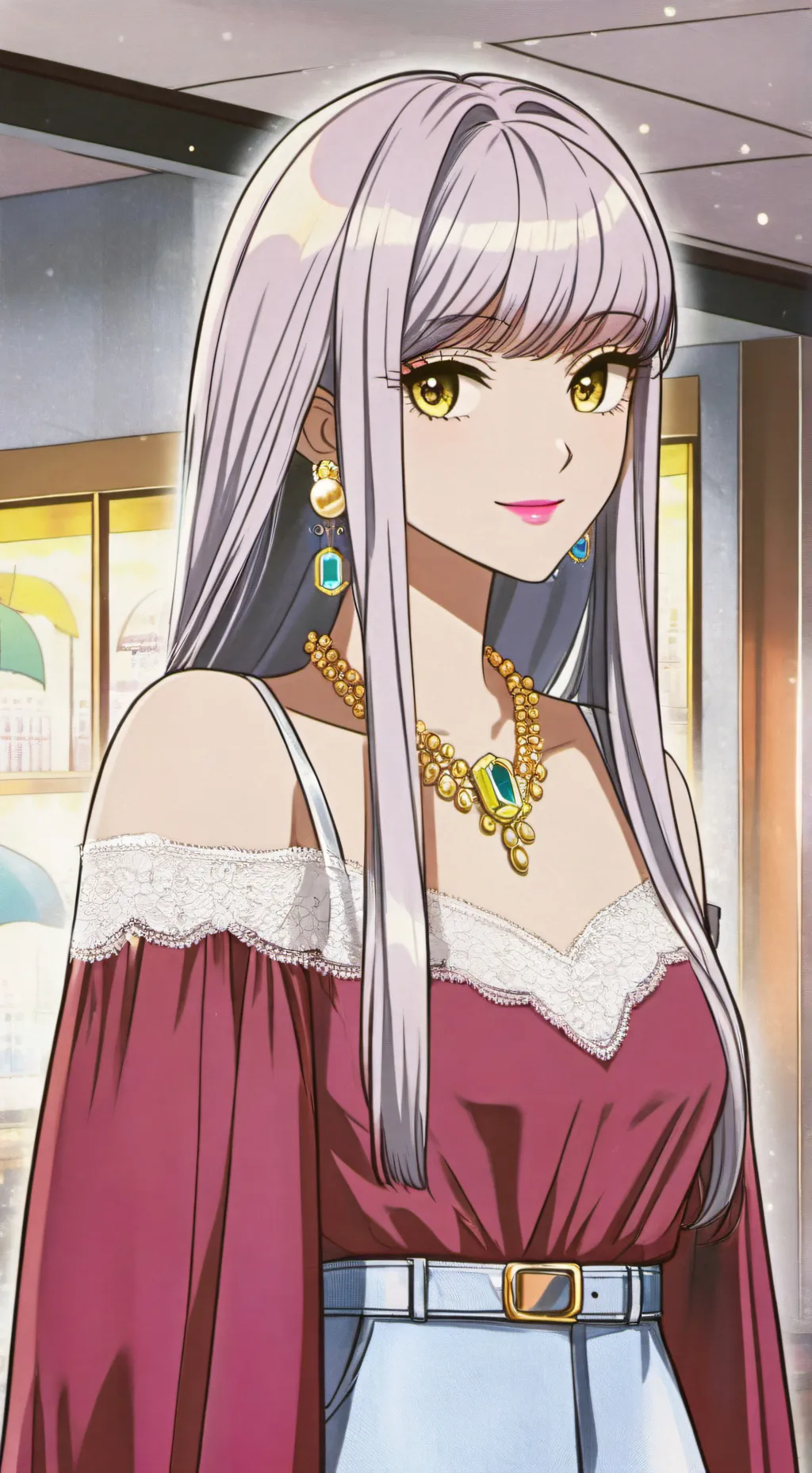 Talkie AI - Chat with  hexagon lady