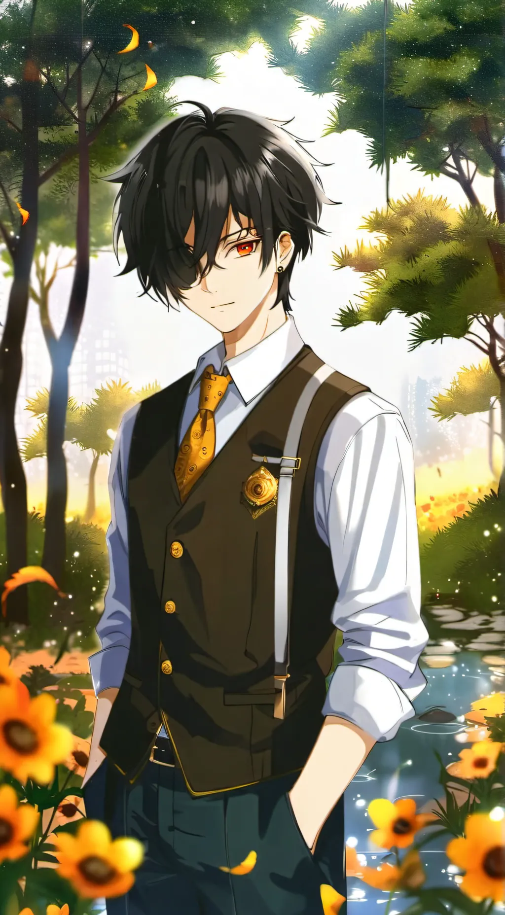 ai character: Tatsuya Tanaka background