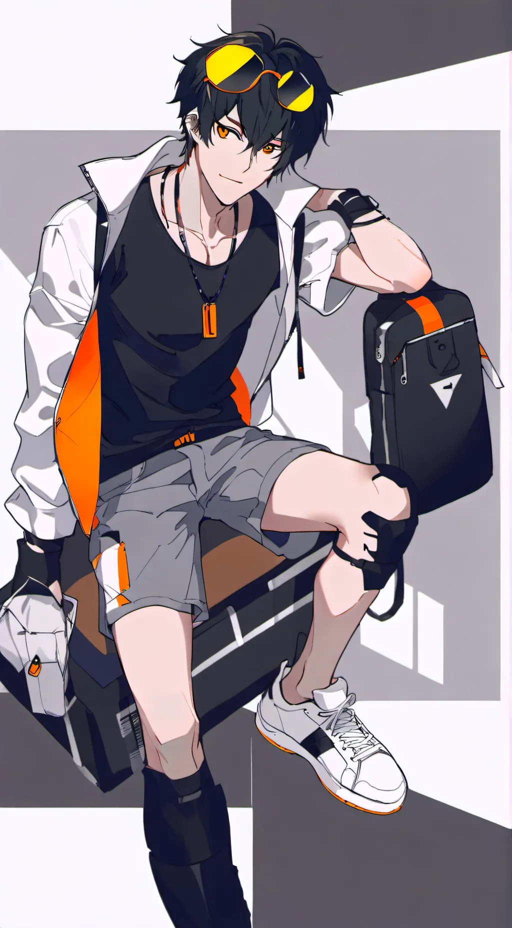 ai character: Michael  background