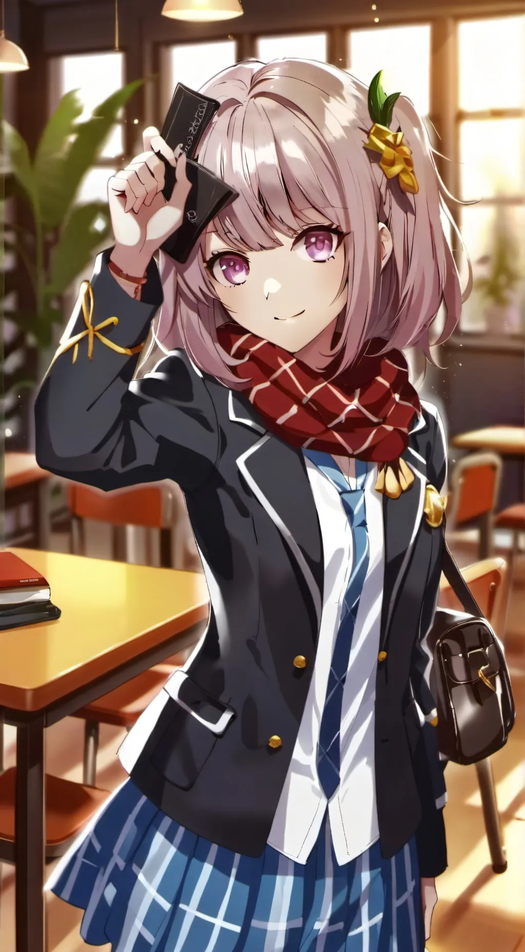 ai character: Mha Days background