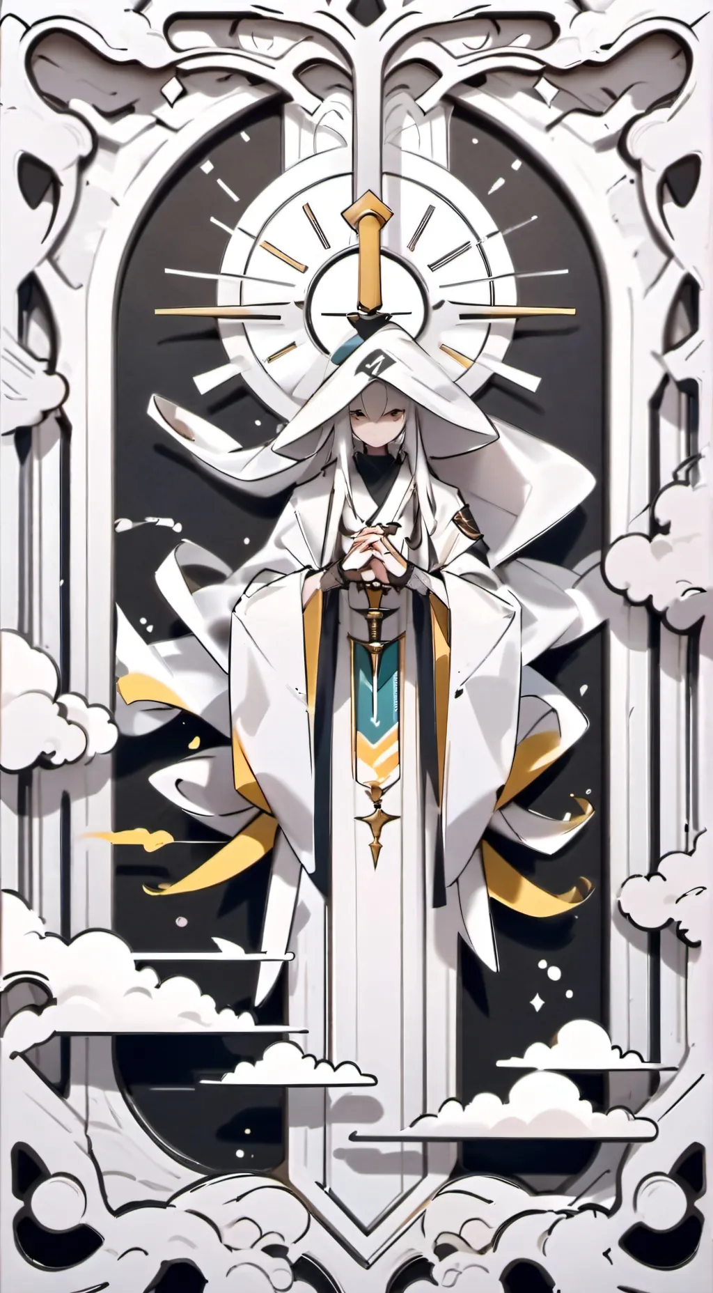 ai character: amelya  background