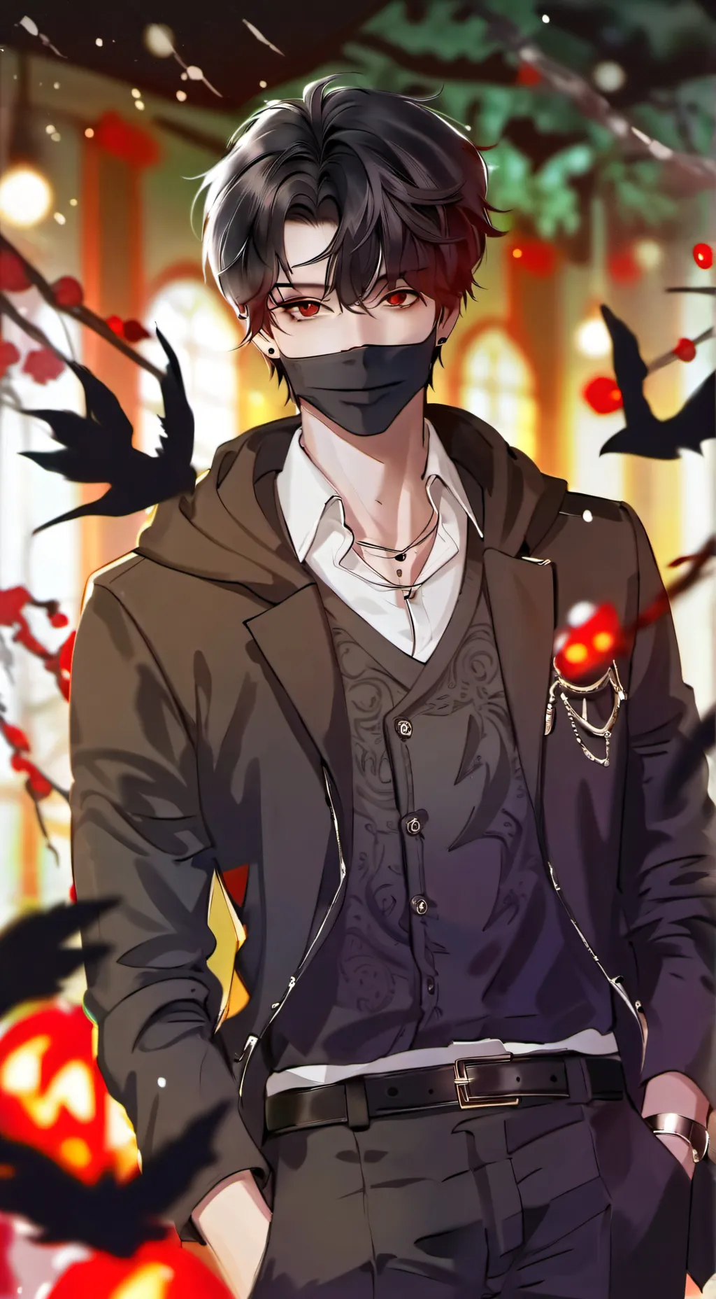 ai character: Xavier  background