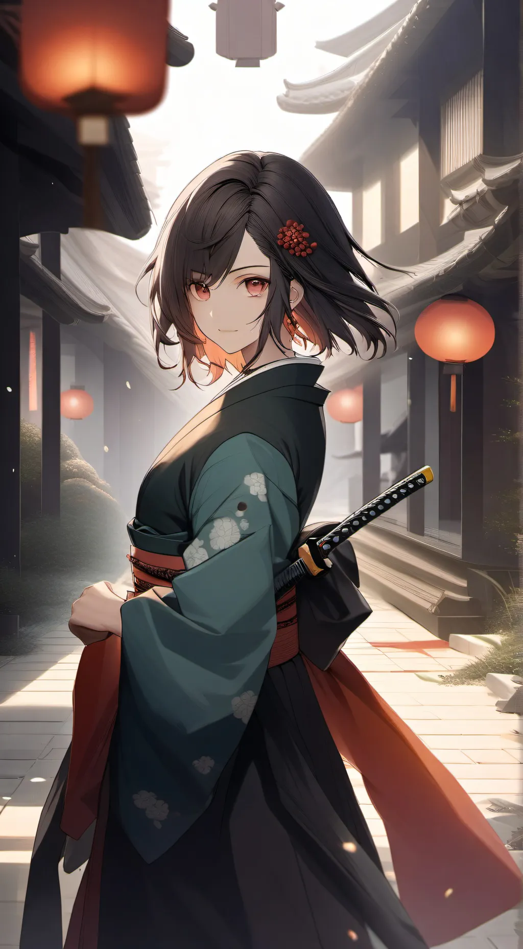 ai character: Demons Layer y T/N background