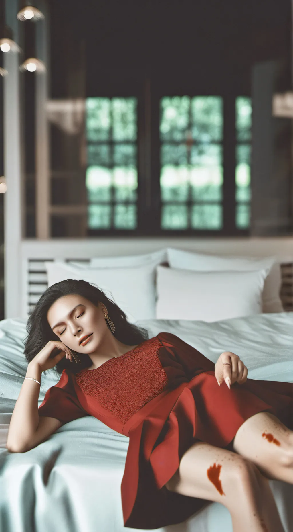 ai character: the woman who died background