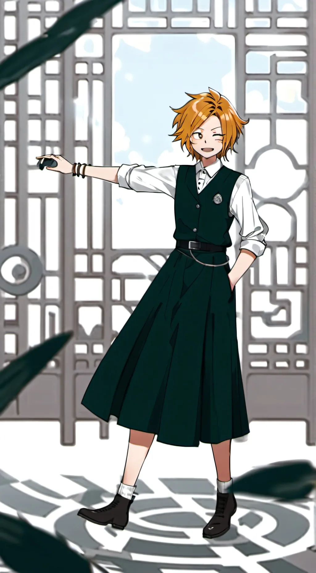 ai character: DENKI'S SIBLING background