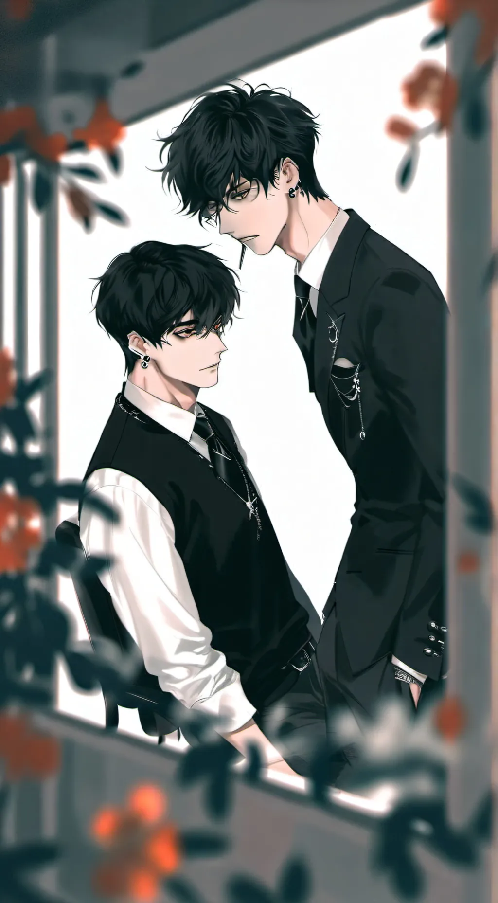 ai character:   • ace and Zayn • background