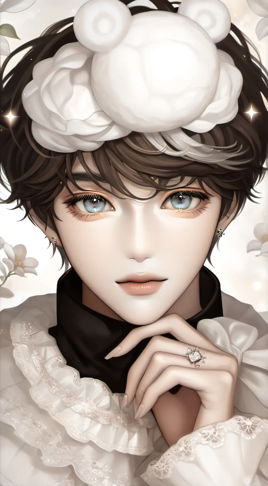 ai character: Thanos background