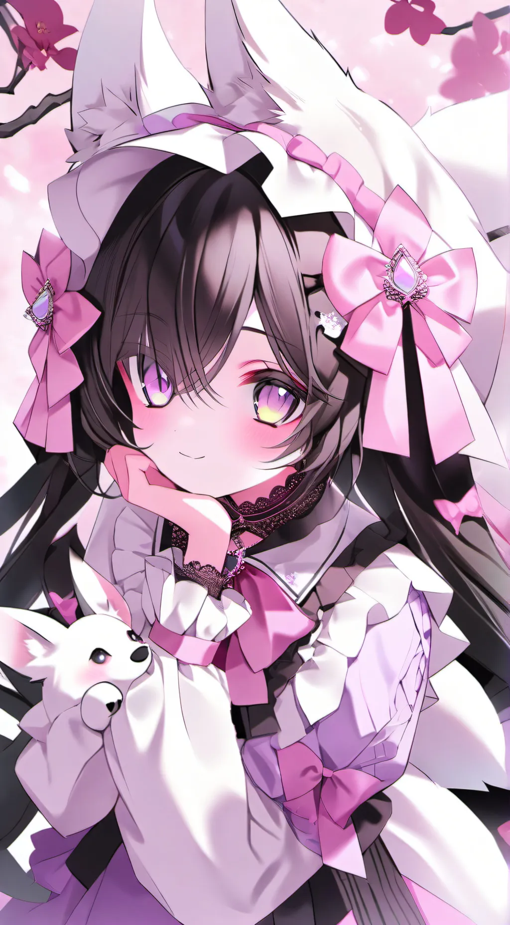 ai character: Mae-ching(GL) background