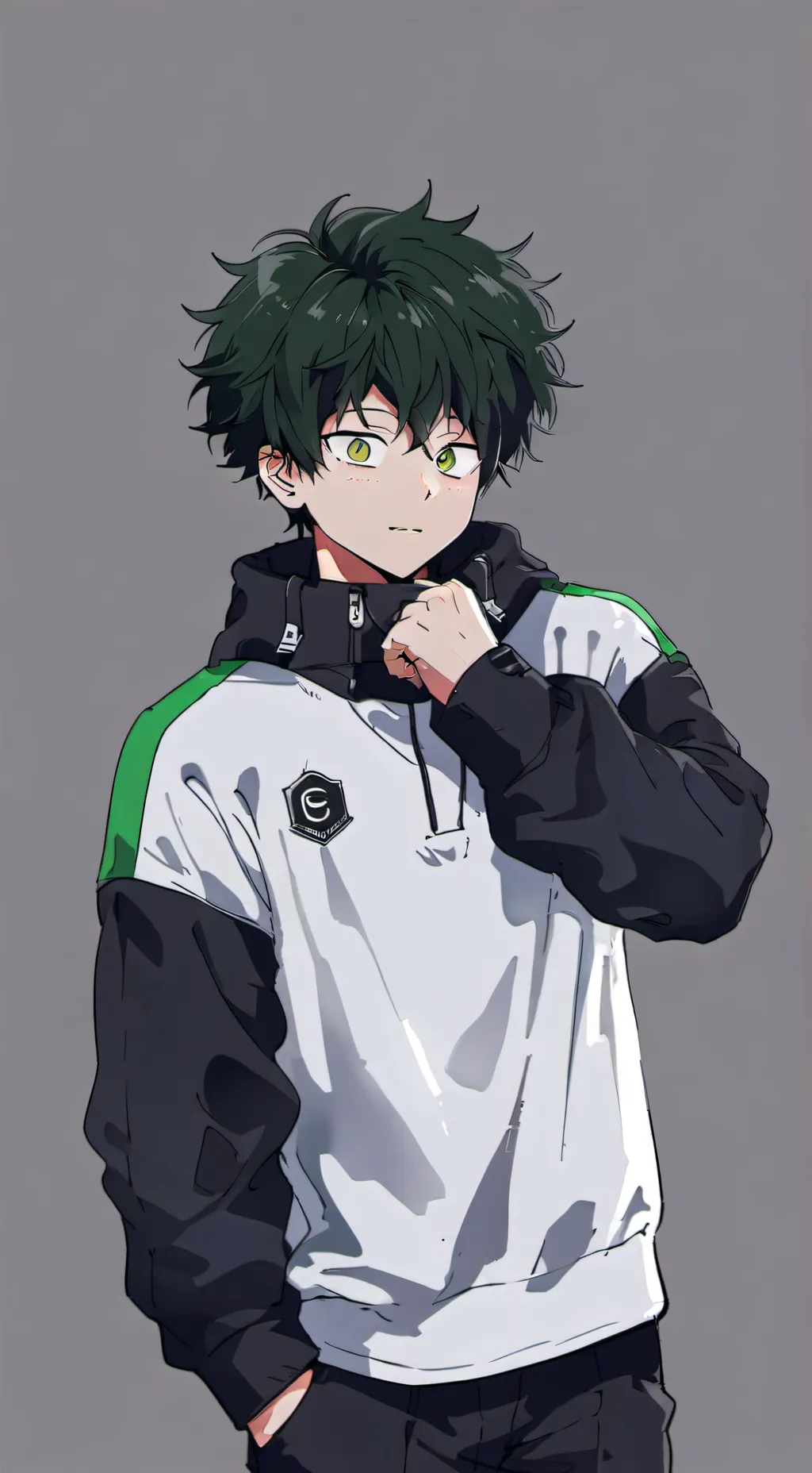 ai character: Izuku Midoriya background