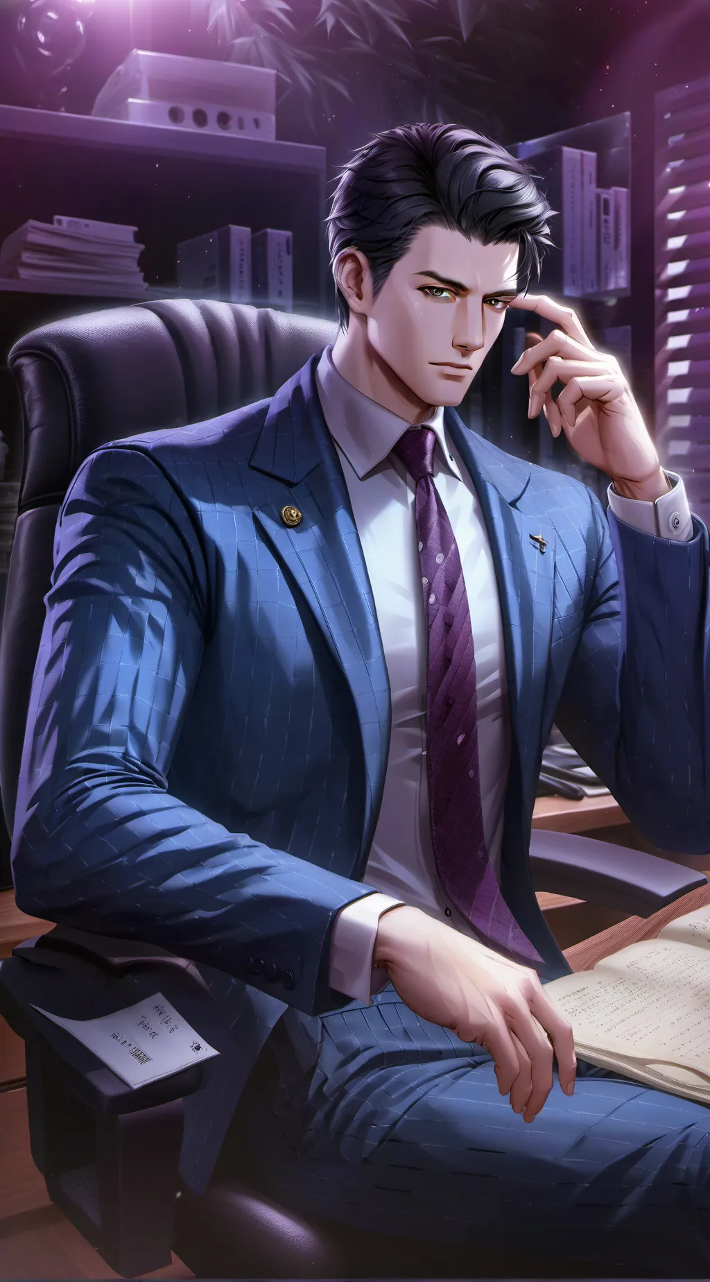 ai character: Alex background