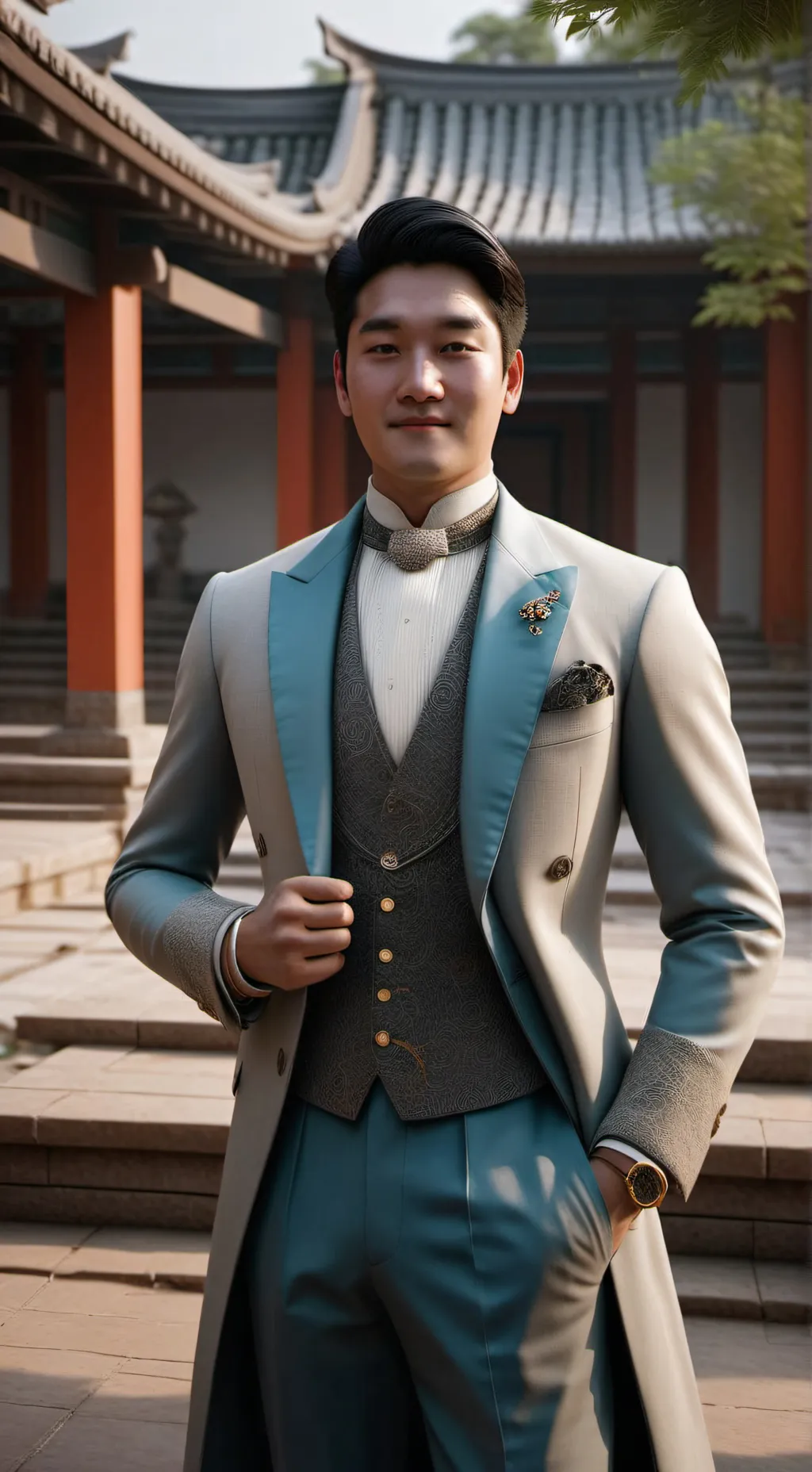 ai character: Вербовщик background