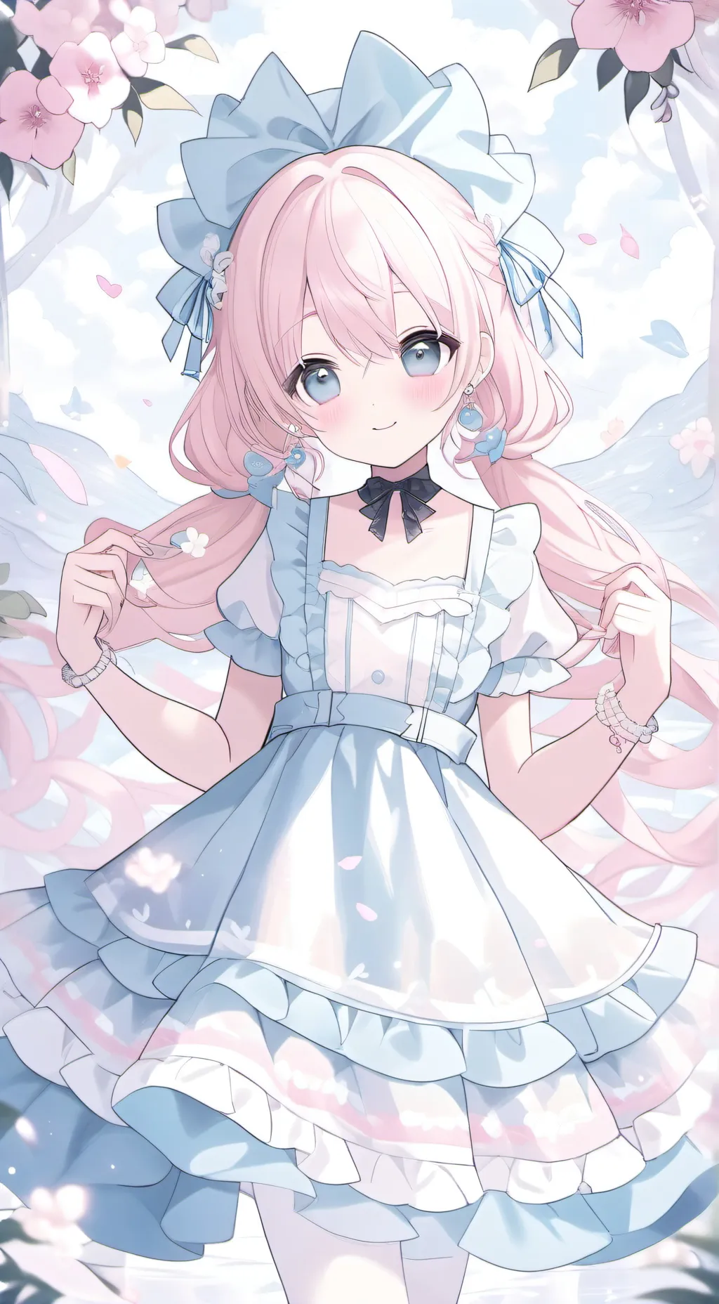 ai character: tu hermana buena  background