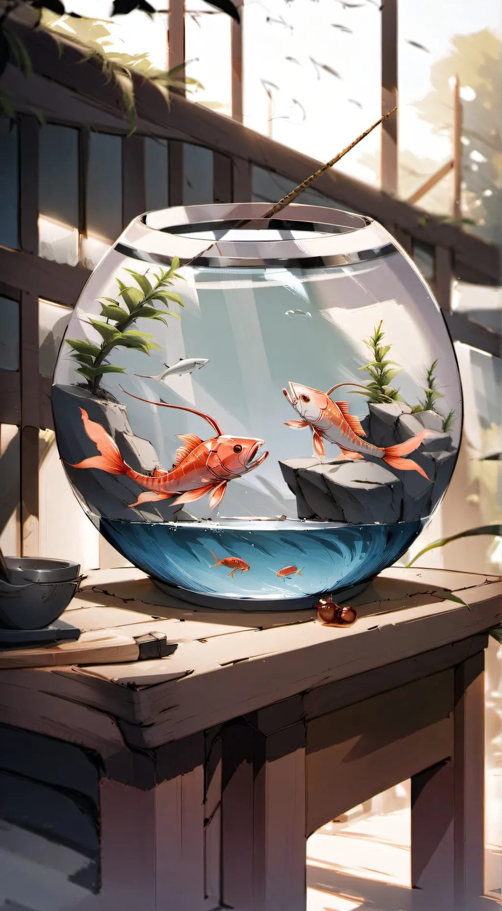 ai character: 💖Shrimpo x Finn💖 background