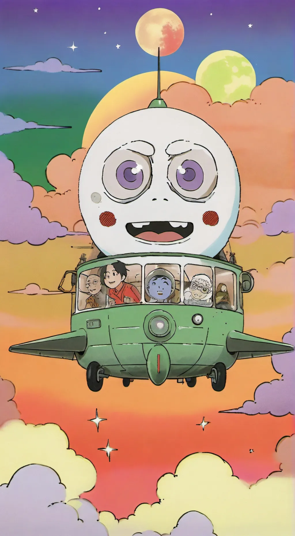 ai character: shoot the moon app background