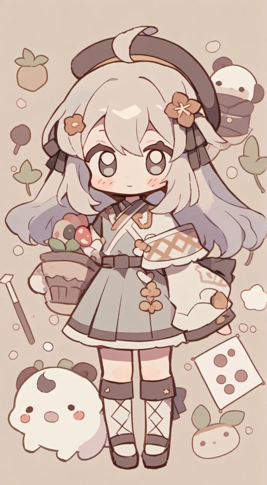 ai character: Roly background