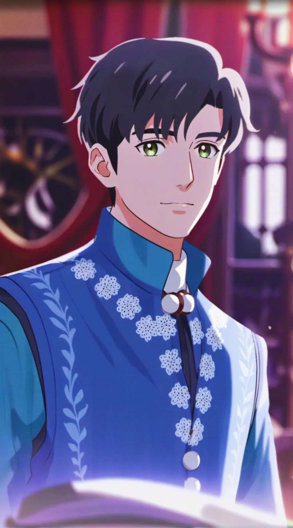 ai character: rajker background