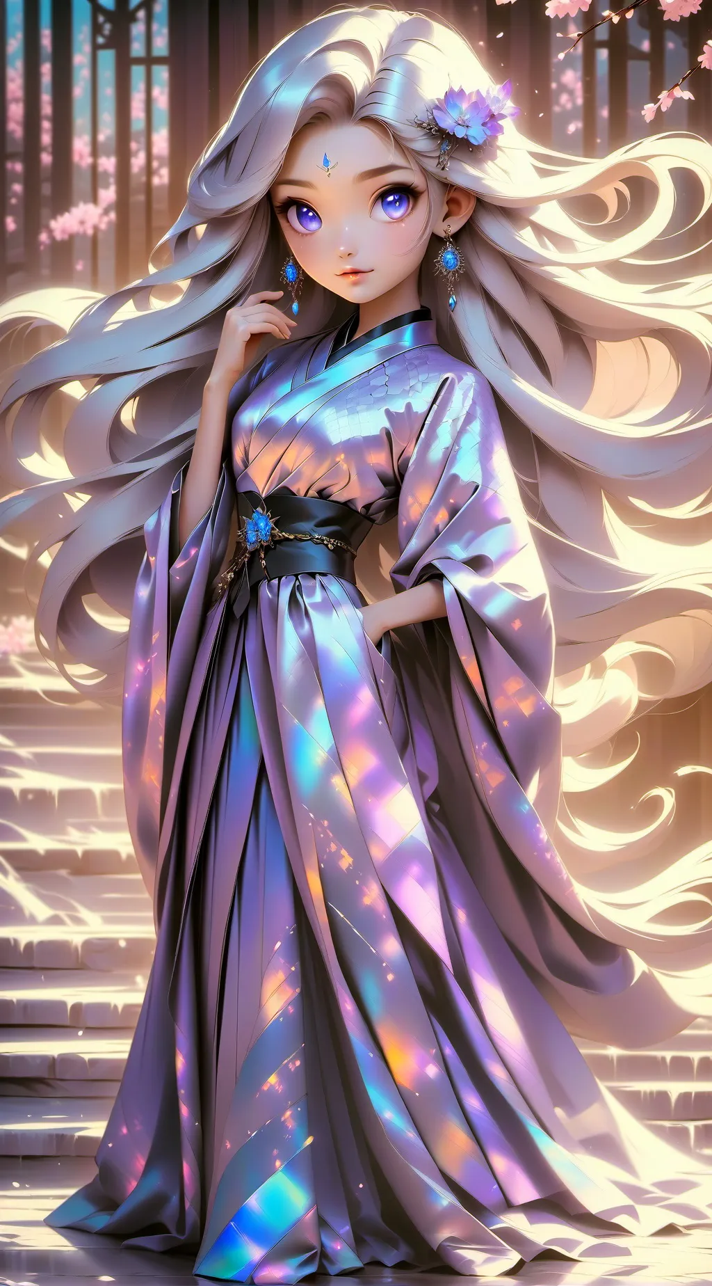 ai character: Yume🫂🩷🌼 background