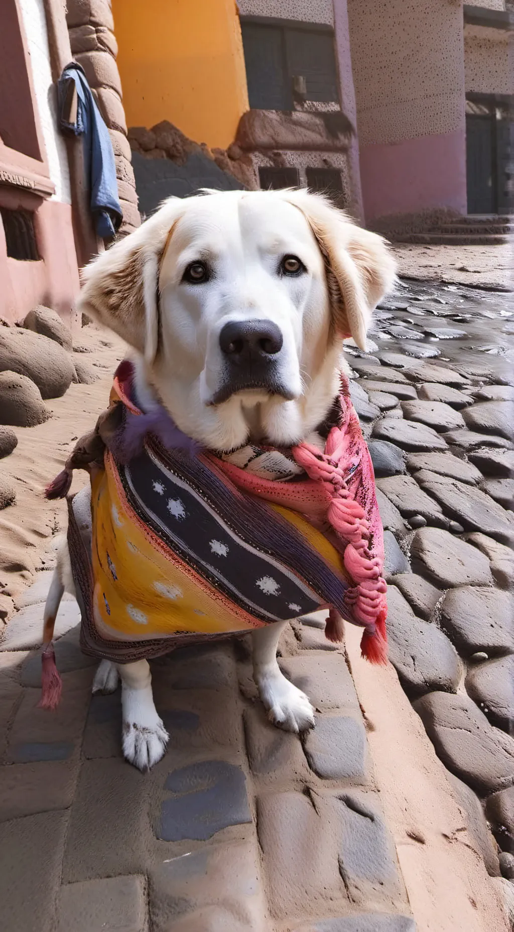 ai character: Crazy background