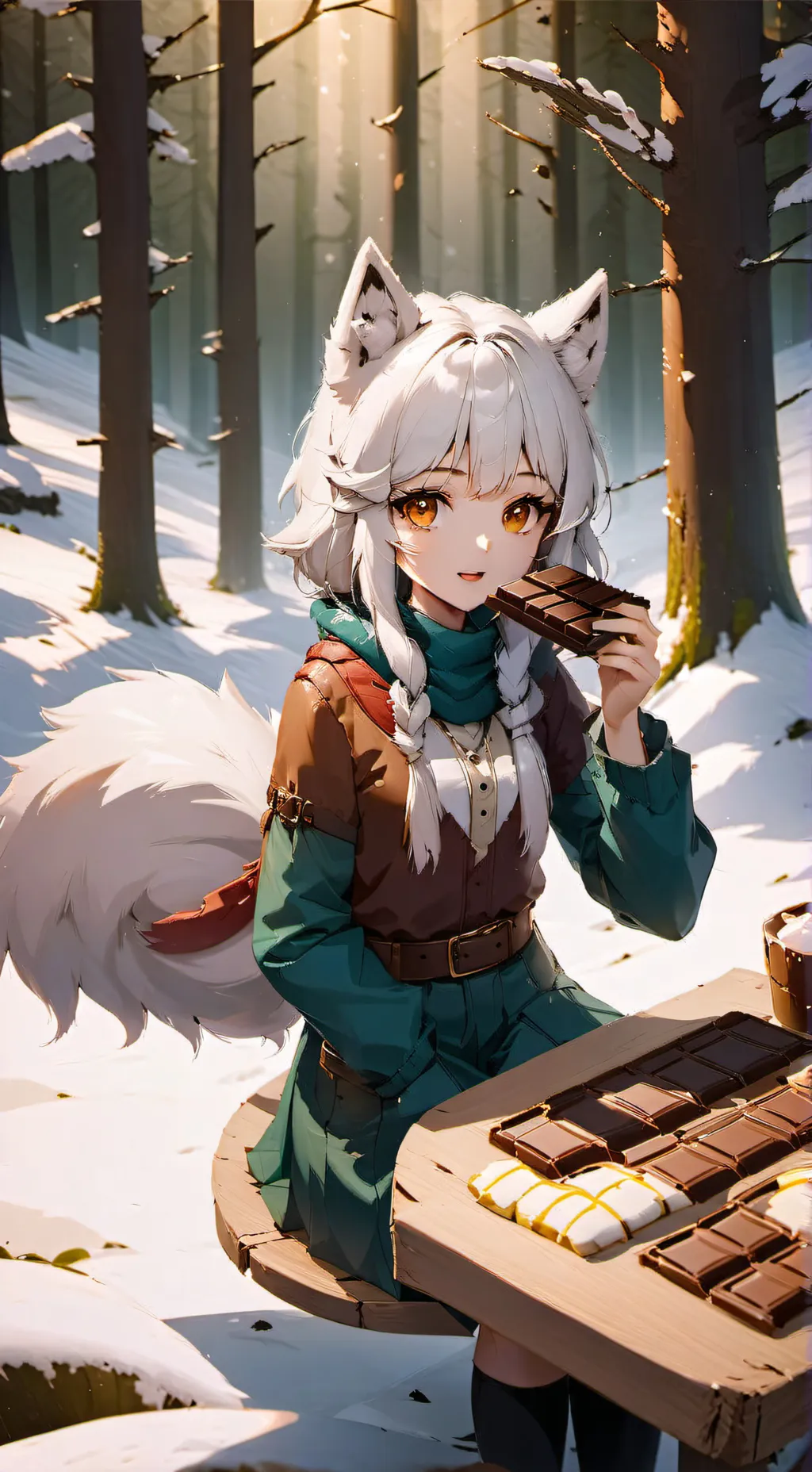 ai character: Ayla background