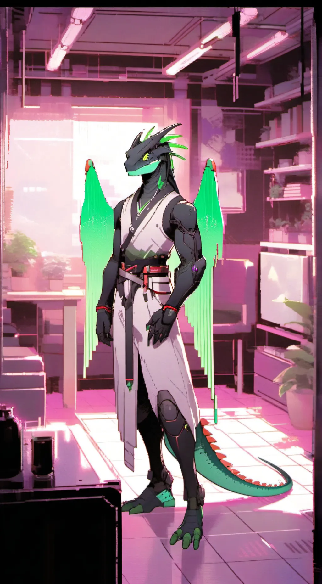 ai character: kile/P-753 background