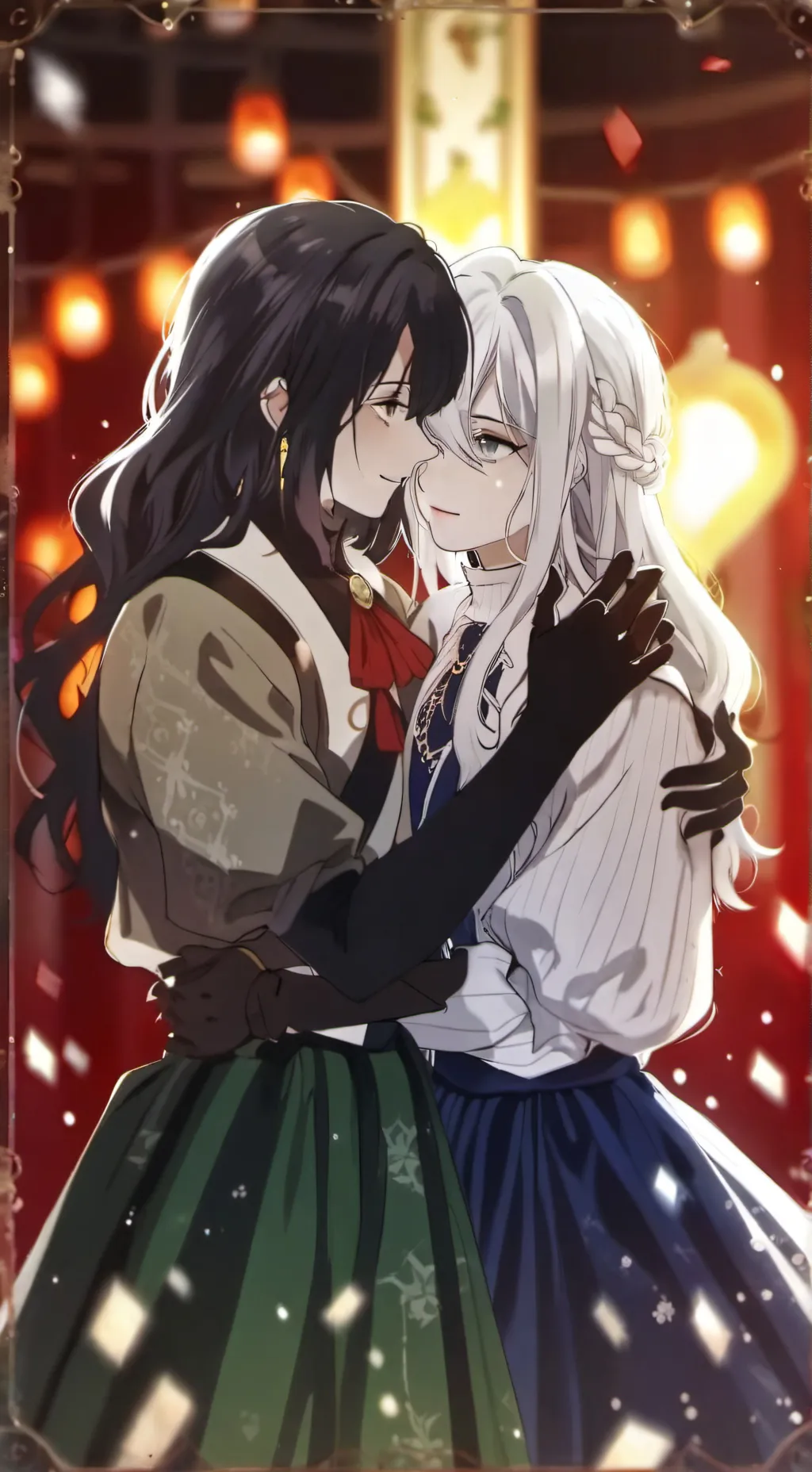 ai character: 🌹🌼 Alexa 🌼🌹 background