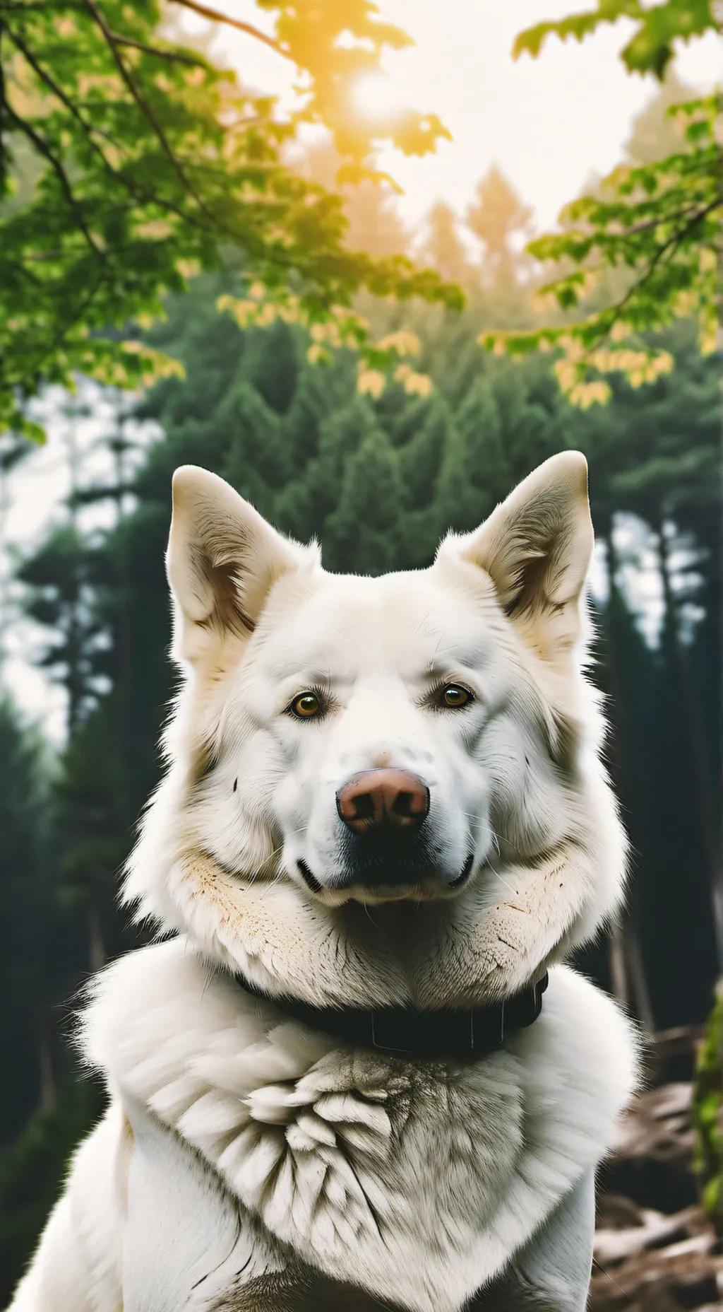 ai character: moonflower background