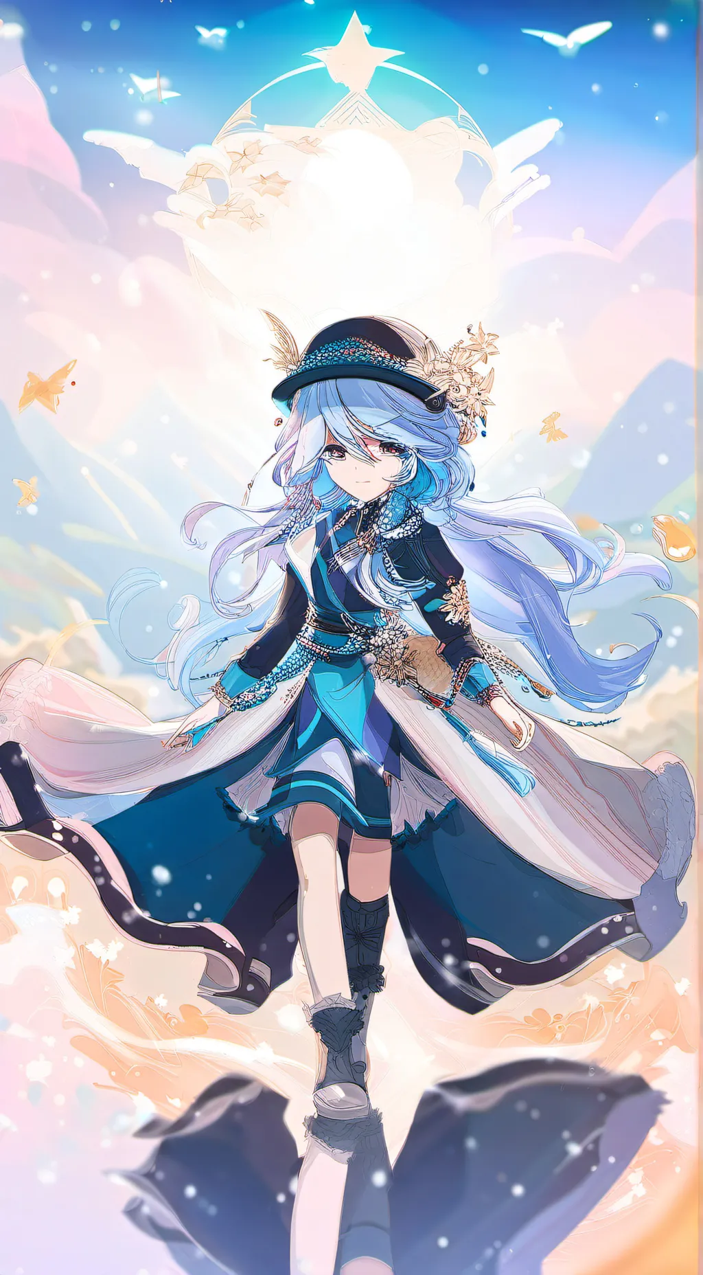 ai character: Furina background