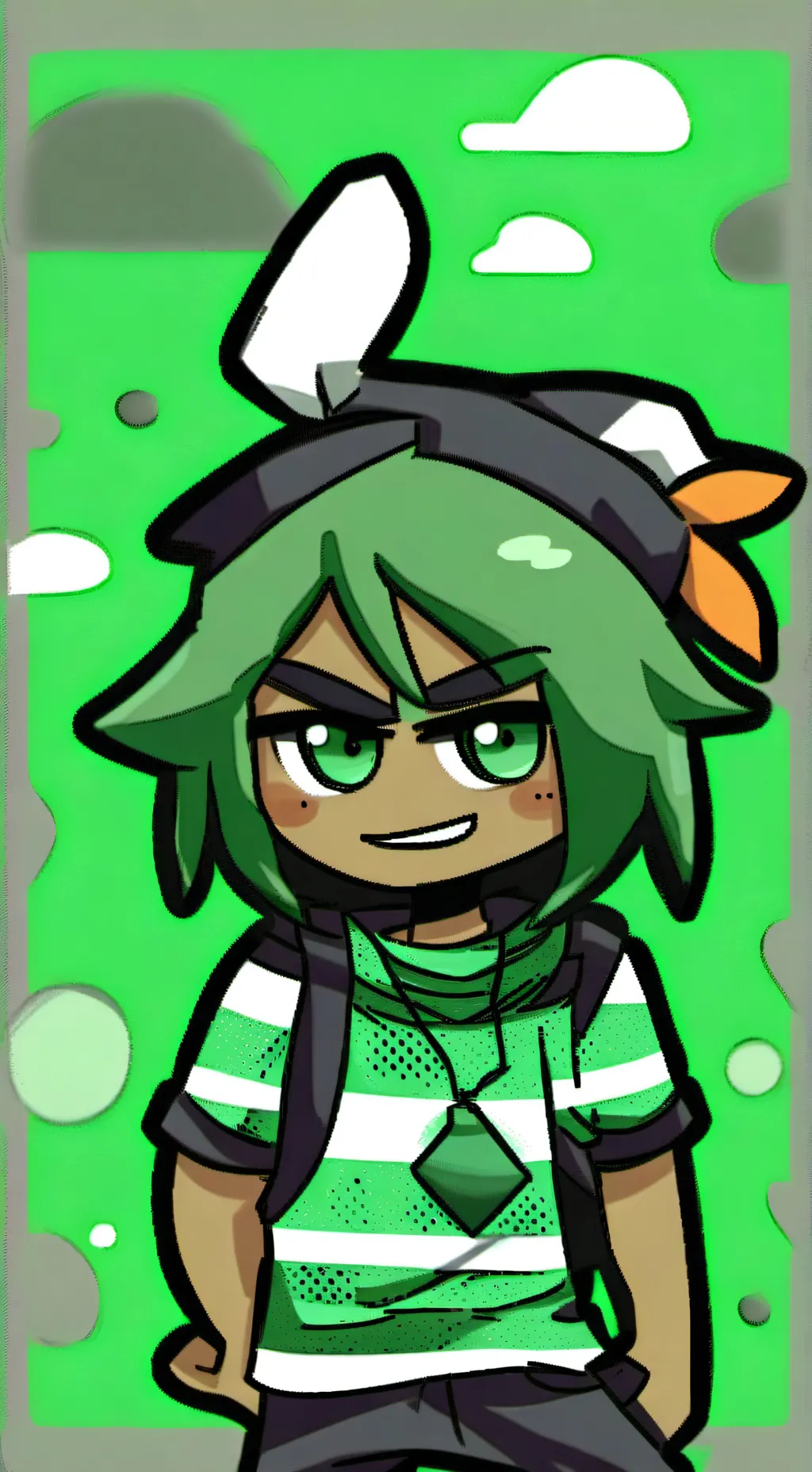 ai character: azedo jovem background