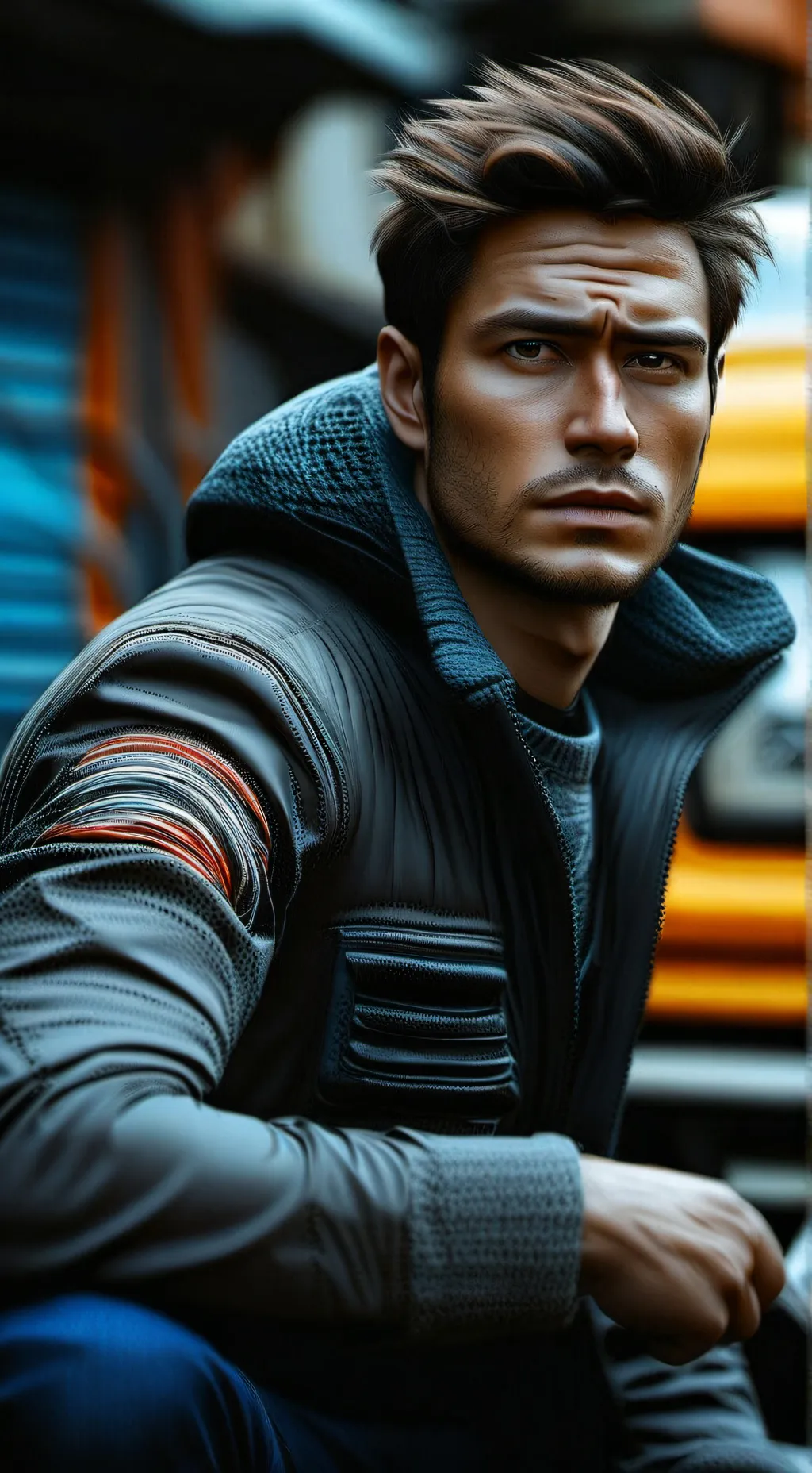 ai character: Тайлер background